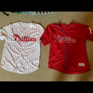 Phillies youth jersey 2 pack